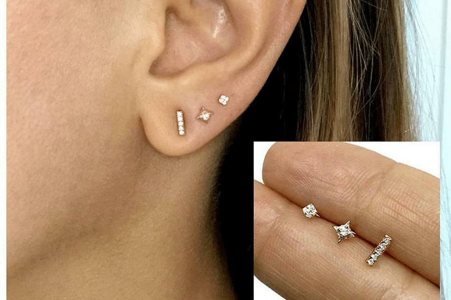 minimalist tragus stud