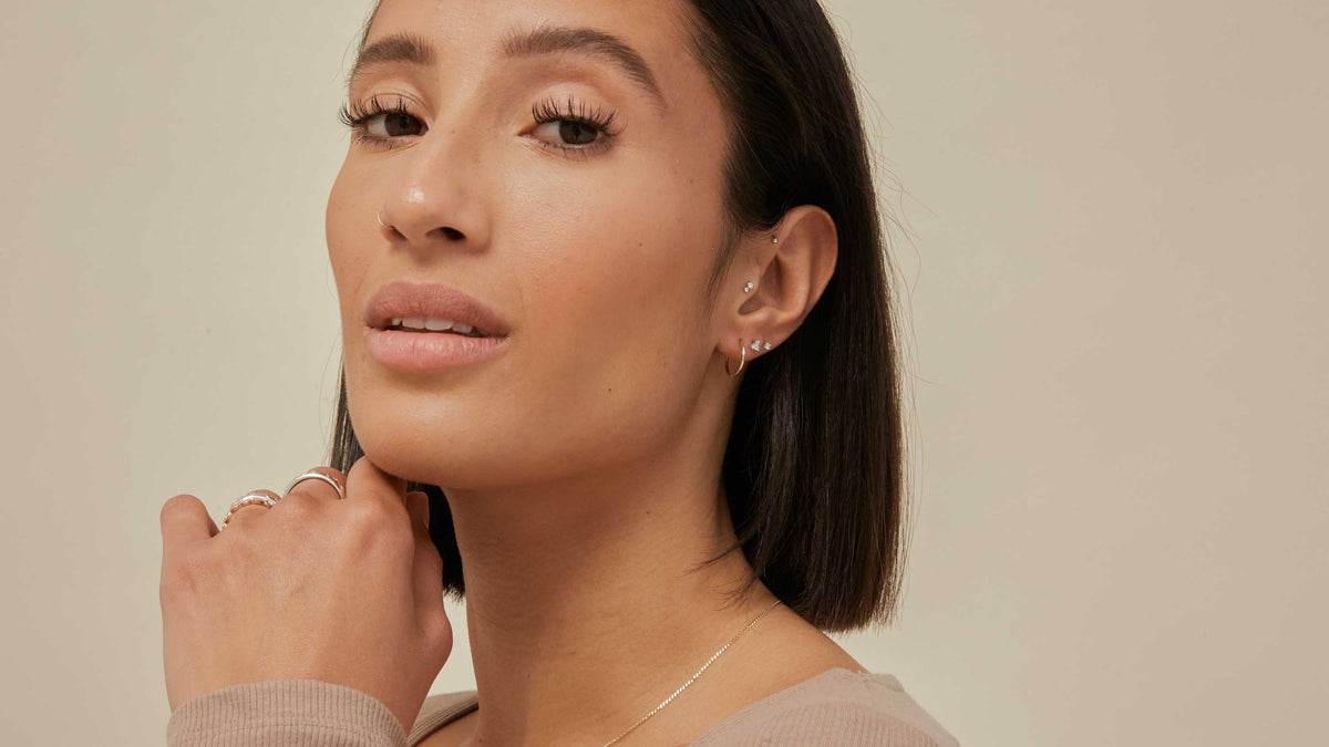 tragus barbell with charm