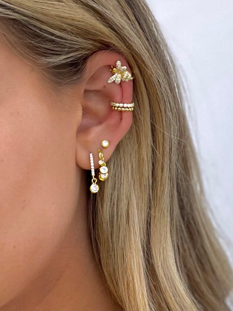 colorful gemstone helix jewelry