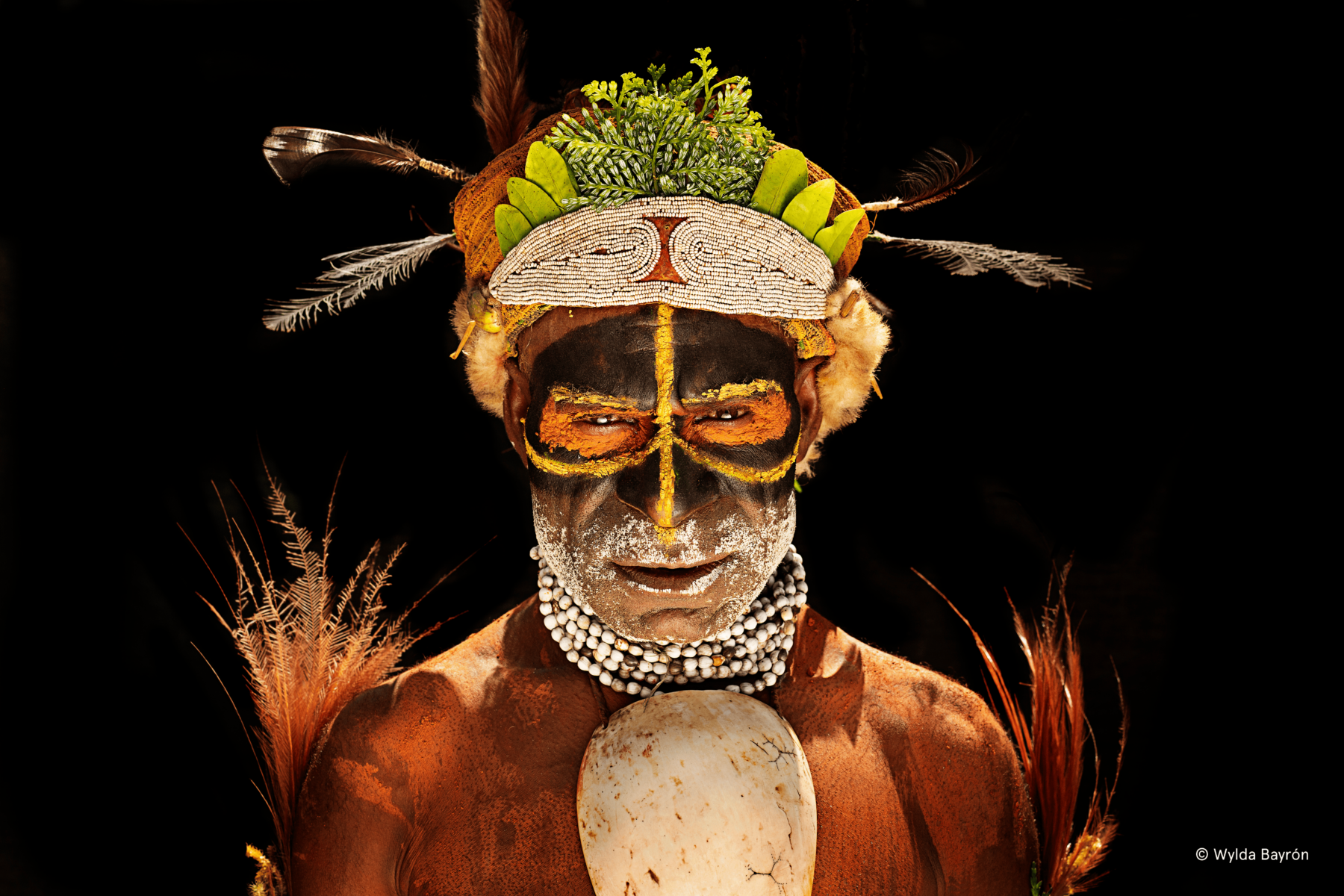 Papua New Guinea septum piercing