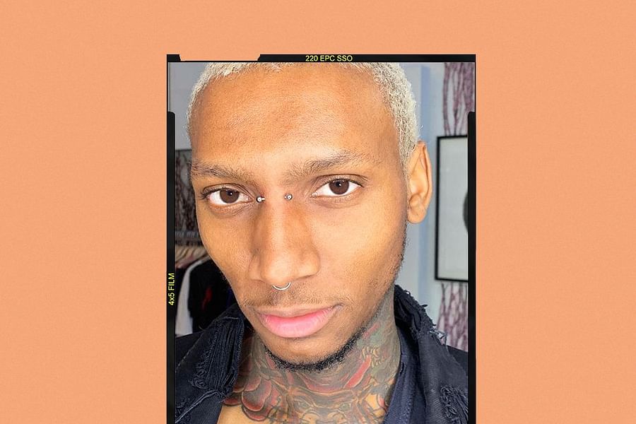 cheek dimple piercing