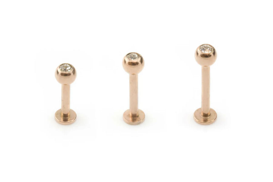 Cheekbone Piercing Studs