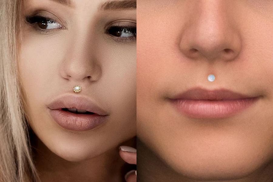 medusa philtrum piercing
