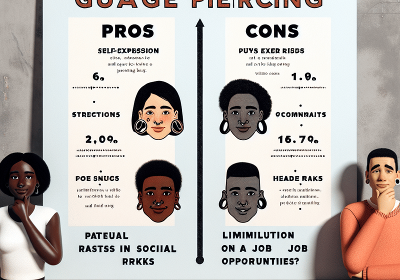 The Pros and Cons of Going Big: What to Consider Before Getting a Gauge Piercing